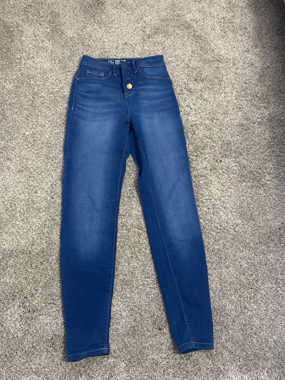 No Boundaries High-Rise Skinny Jeans in Blue